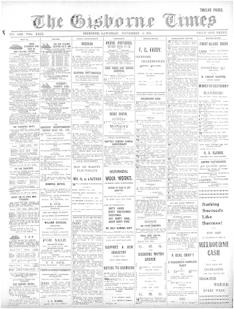 Issue page