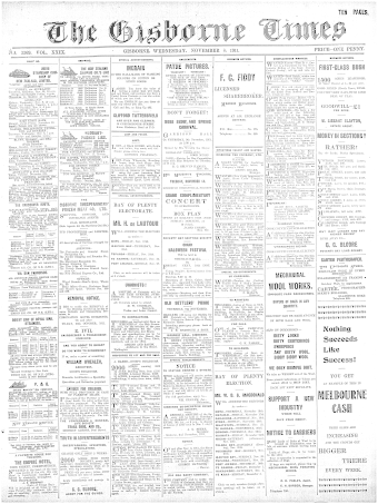 Issue page