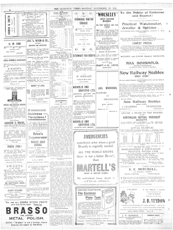 Issue page