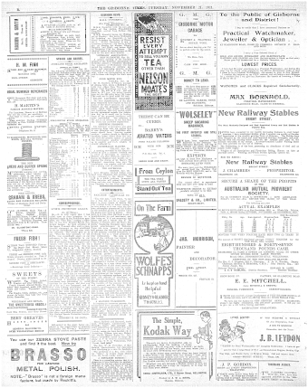 Issue page
