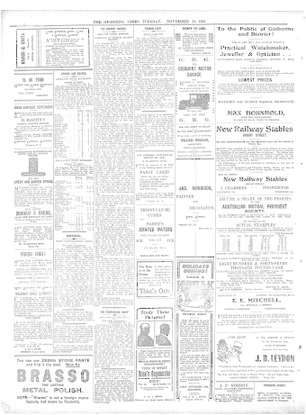 Issue page
