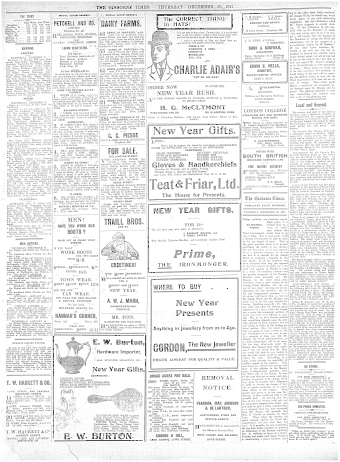 Issue page