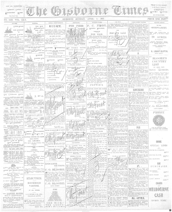 Issue page