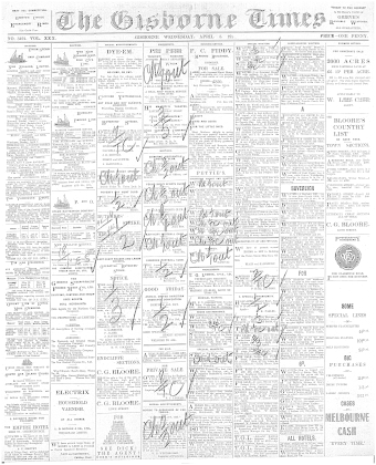 Issue page