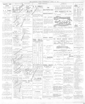 Issue page