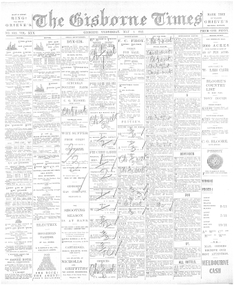 Issue page