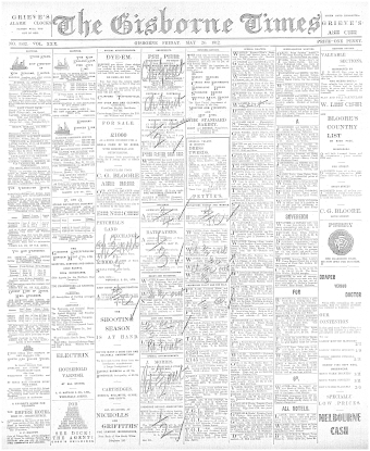 Issue page