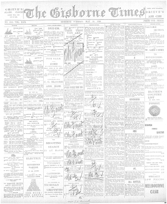 Issue page