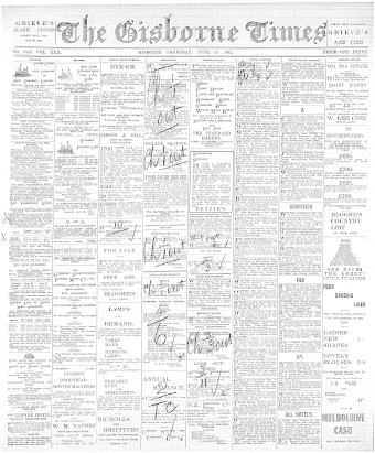 Issue page