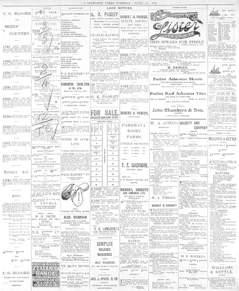 Issue page