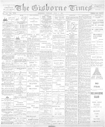 Issue page