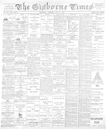 Issue page