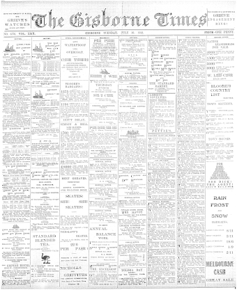 Issue page