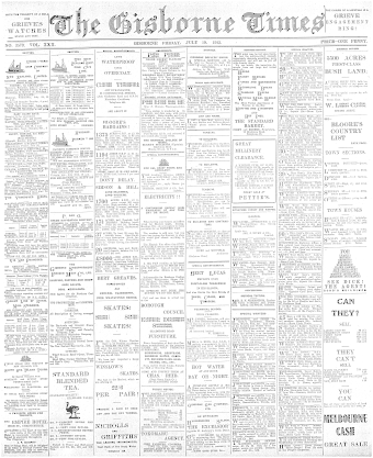 Issue page