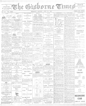 Issue page