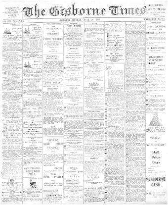 Issue page