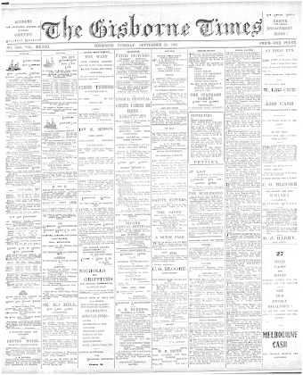 Issue page