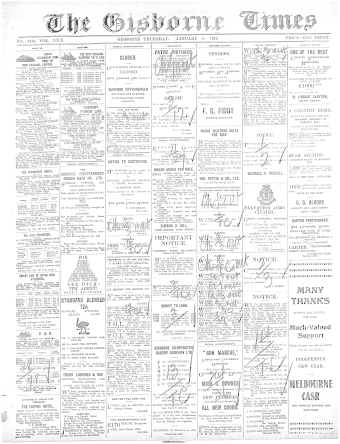 Issue page