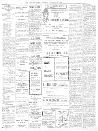 Issue page
