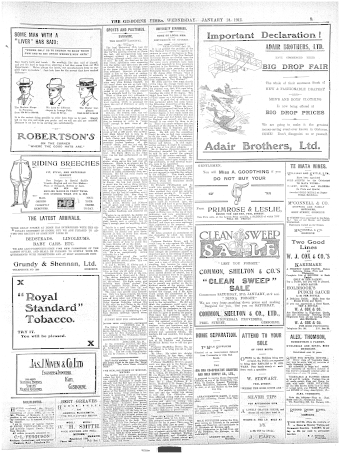 Issue page