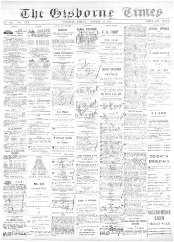 Issue page