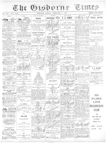 Issue page