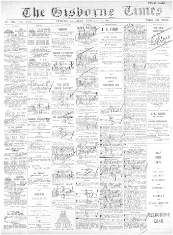 Issue page