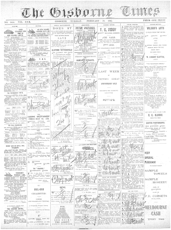 Issue page