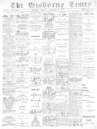 Issue page