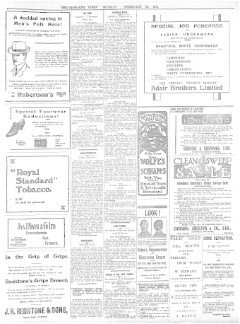 Issue page