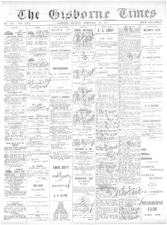 Issue page