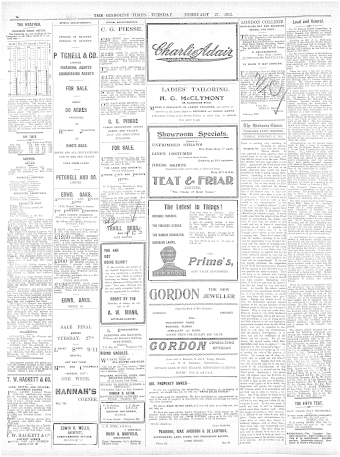 Issue page