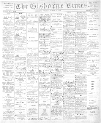 Issue page