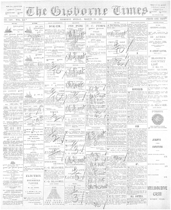 Issue page
