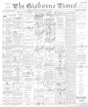 Issue page