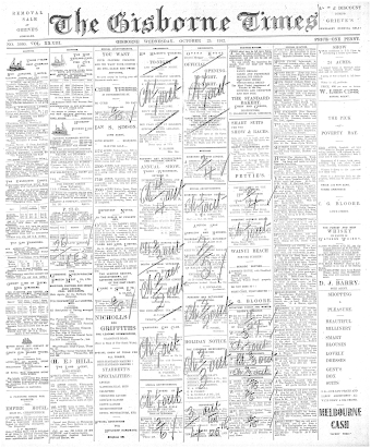 Issue page