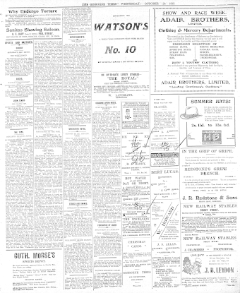 Issue page