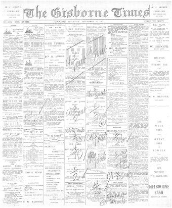 Issue page