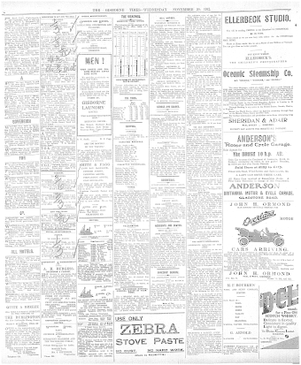 Issue page