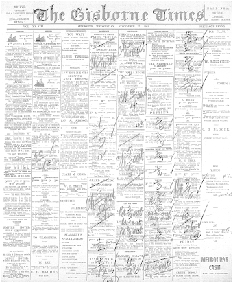 Issue page