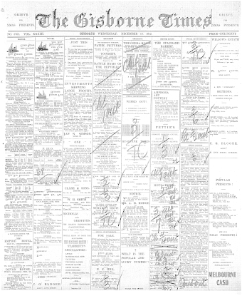 Issue page