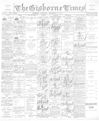 Issue page