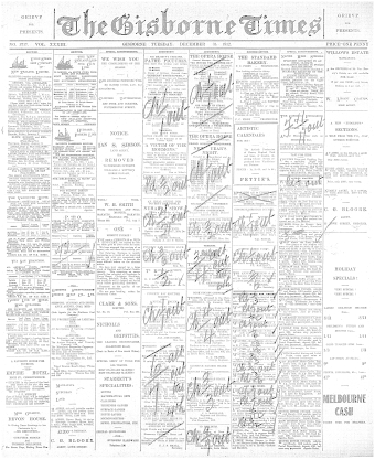 Issue page