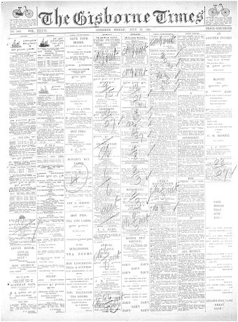 Issue page