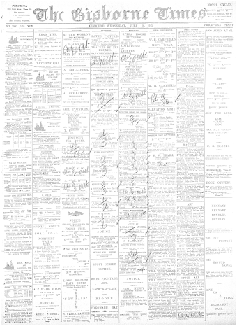 Issue page