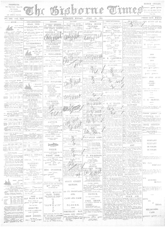 Issue page