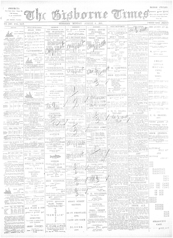 Issue page