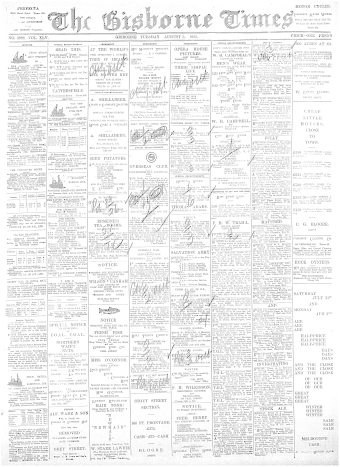 Issue page