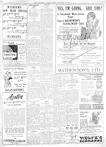 Issue page