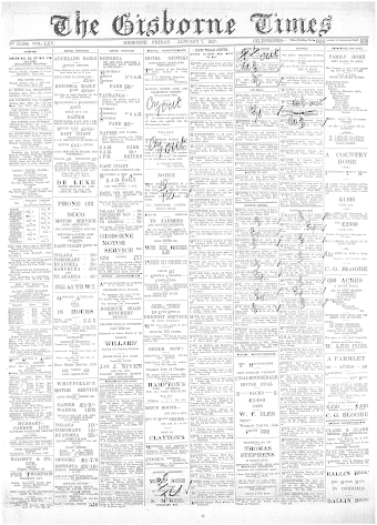 Issue page